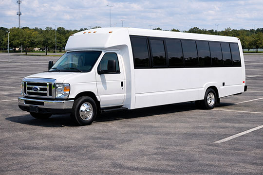 25-passenger minibus available for charter in Pigeon Forge, TN